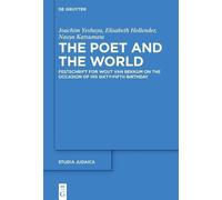 Joachim Yeshaya Elisabeth Hollender Naoya Ka The Poet and th (Copertina rigida)