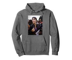 Joan Baez Attivista Singer Peace Rally 1982 Michael Grecco Felpa con Cappuccio
