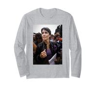 Joan Baez Attivista Singer Peace Rally 1982 Michael Grecco Maglia a Manica