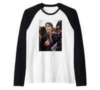 Joan Baez Attivista Singer Peace Rally 1982 Michael Grecco Maglia con Maniche Raglan