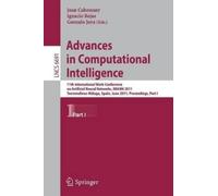 Joan Cabestany Advances in Computational Intelligence (Tascabile)