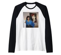Joan Collins Attore Di Warhol Ritratto Di Michael Grecco Maglia con Maniche Raglan