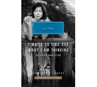 Joan Didion I Write to Find Out What I Am Thinking (Copertina rigida)