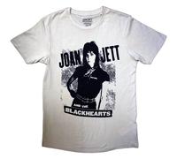 Joan Jett & The Blackhearts 'Crosshatch' T-Shirt - NUOVO E UFFICIALE