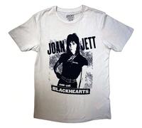 Joan Jett & The Blackhearts | Official Band T-Shirt | Crosshatch - 24-Hour Fast Shipping! Show your love for Joan Jett & The Blackhearts with this official band T-shirt featuring the unique "Crosshatc