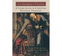 Joan Lockwood O'Donovan From Irenaeus to Grotius (Tascabile)