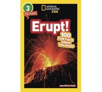 Joan Marie Gala Erupt (National Geographic Kids Readers, Lev (Copertina rigida)