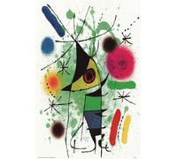 Joan Miro - che Canta Pesce - Poster Artistico 24x36 - 36704