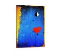 Joan Miro Painter Works - Poster artistico da parete con ballerina, stampa artistica da parete, decorazione moderna per camera da letto, 20 x 30 cm