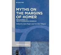 Joan Pagès Myths on the Margins of Homer (Copertina rigida)