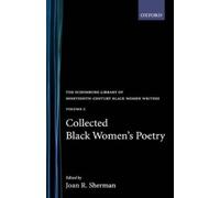 Joan R. Sherman Collected Black Women's Poetry: Volume 2 (Copertina rigida)