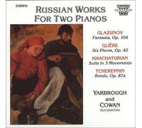 Joan Yarbrough - Glazunov / Gliere / Tcherepnin / Khachaturian: Russian Works for 2 Pianos (UK Import)