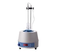 JOANLAB Mantello Riscaldante Magnetico da 1000ml, Agitatore Magnetico da Laboratorio Termostato 350W, Display Digitale, Sonda Temperatura e Timer