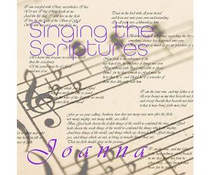 Joanna Barratt - Singing The Scriptures - Volume 1