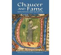 Joanna Bellis Chaucer and Fame (Copertina rigida) Chaucer Studies