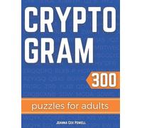Joanna Cox Powell Cryptogram Puzzles for Adults (Tascabile)