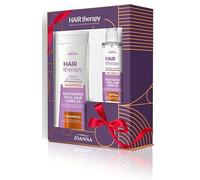 JOANNA Hair Therapy - Set regalo per la perdita dei capelli - Shampoo 300 ml e acqua per capelli 100 ml con estratti di ravanello nero, equiseto e ortica - Regali per donne