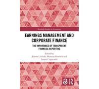 Joanna Lizińska Earnings Management and Corporate Finance (Copertina rigida)