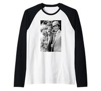Joanna Lumley I Nuovi Vendicatori Patrick Macnee Gareth Hunt Maglia con Maniche Raglan