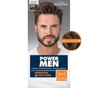 JOANNA POWER MEN CREMA COLORANTE 3-IN-1 PER CAPELLI, BARBA E BAFFI
