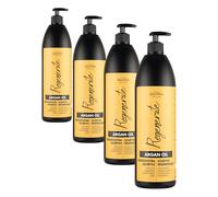 Joanna Professional Hairdressing - Shampoo Capelli Secchi con Olio di Argan 1000 ml (Confezione da 4)