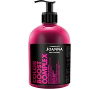 Joanna Shampoo professionale per tinture toniche in rosa grigio per capelli - con microproteina - colore duraturo - lucentezza dei ricci & colore rosa caldo - 500 g