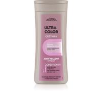 Joanna Ultra Color - Condizionatore per capelli rosa e rosa - Rinfrescante & Cura - Idratante - Biondo argento biondo platino - Balsamo contro la sfumatura gialla, 200 ml