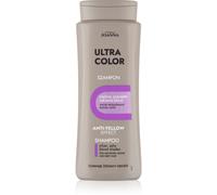 JOANNA Shampoo Ultra Color Argento - Shampoo per donne - Shampoo rinforzante colore - Neutralizzazione dei giallo indesiderato - Facilita la pettinatura dei capelli - Tonalità biondo argento 400 ml