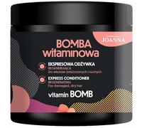 JOANNA Vitamina Bombe Express Balsamo per capelli secchi e danneggiati, 500 g, risciacquo per riparare, nutriente intensivo e idratante