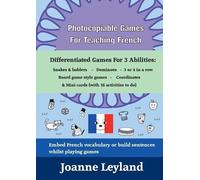 Joanne Leyland Photocopiable Games For Teaching French (Tascabile)