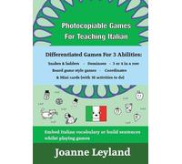 Joanne Leyland Photocopiable Games For Teaching Italian (Tascabile)