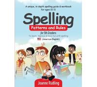 Joanne Rudling Spelling Patterns and Rules for 5th Graders (Tascabile)