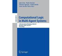 Joao Leite Computational Logic in Multi-Agent Systems (Tascabile)