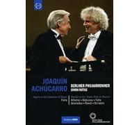 Joaquín Achúcarro /Berliner Philharmoniker (Rattle) (DVD) Albeniz Debussy Ravel