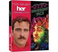 Joaquin phoenix - coffret 2 films : her + inherent vice