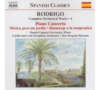 Joaquín Rodrigo Piano Concerto (Bragado-darman, Castille & Leon So, Ligorio (CD)