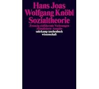 Joas, H Sozialtheorie Book NUOVO