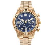 JOATVEE Orologio da uomo Cronografo Orologio al quarzo analogico di lusso impermeabile in acciaio inossidabile Orologio da lavoro da uomo