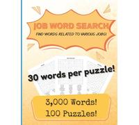 Job Word Search: Find words related to various jobs!