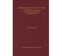 Job Y. Jindo Biblical Metaphor Reconsidered (Tascabile)
