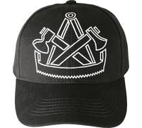 JOB Zimmerer-Cap mit Zunft-Emblem schwarz Bascap Zimmermann