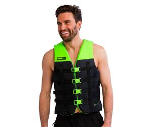 Jobe giubbotto di salvataggio unisex Dual Lime moto d'acqua barca canoa SUP