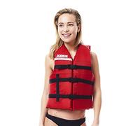 Jobe Giubbotto di Salvataggio Universale, Rosso, Taglia Unica