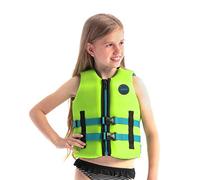 Jobe - Giubbotto salvagente in Neoprene, per Bambini, Colore - Verde Lime 128