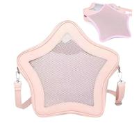 Joberio Borsa tote a forma di stella, zaino e borsa estetica, borsa leggera, impermeabile, estetica, graziosa borsa organizer per attività all'aperto, ragazze, donne