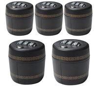 Joberio Lucchetto per Bottiglia di Vino, Combinazione di Lucchetto per Bottiglia con Password A 3 Cifre Tappo per Vino, Combinazione per Bottiglia di Vino con Serratura Digitale