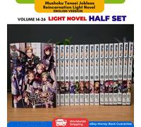 Jobless Reincarnation Mushoku Tensei VOLUME 1-26 LIGHT NOVEL LIBRO SINGOLO IN...