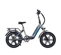JOBOBIKE Romer Bicicletta elettrica pieghevole con batteria da 48 V 15