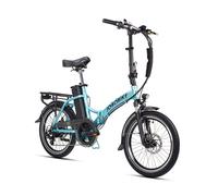 JOBOBIKE Sam Bici Elettrica Per Adulti 250W Bicicletta Da Strada Elettrica 36V 13Ah Fatbike MTB E-bike 20 pollici Mountain Ebike 25 km/h JOBOBIKE Sam