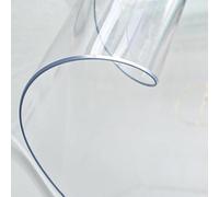 JoboJi Tappetino Protettivo Trasparente, Tappeto per scrivania 50x80 60x140 70x150 80x160 90x180 cm, Protezione per Sedia da Ufficio Antiscivolo per Ufficio, casa(80x140cm)